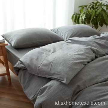 set duvet dengan warna solid